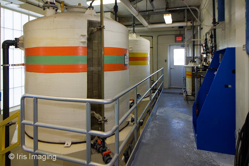 Multiple chemicals are added to kill harmful bacteria