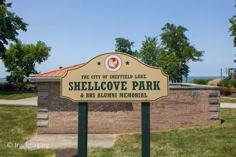 Shellcove park sign