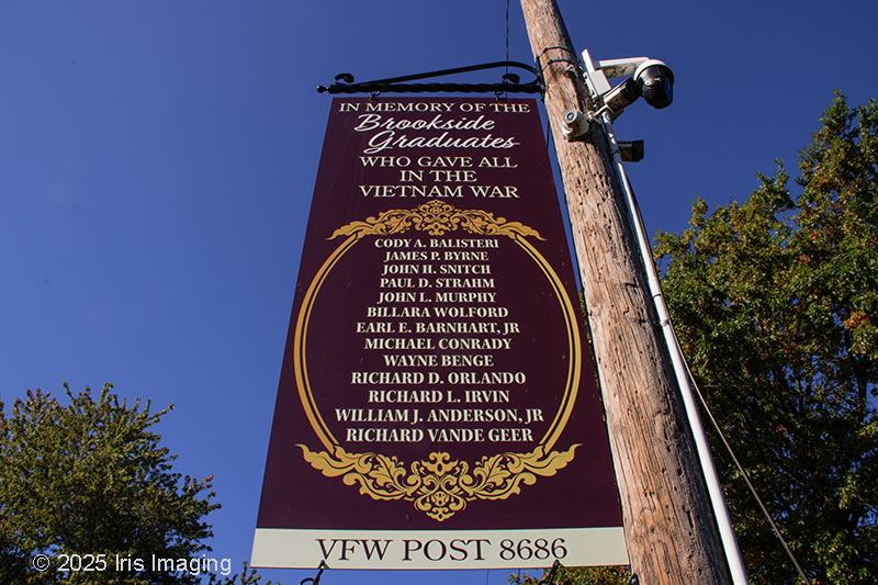 Vietnam War Honor Roll from Brookside High School