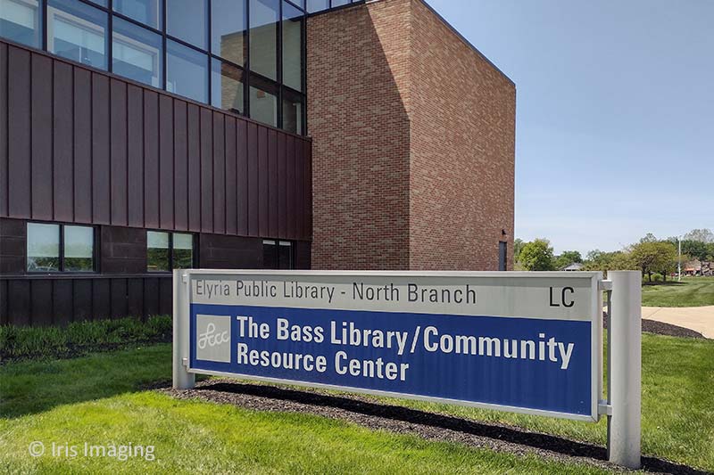 North Branch Library of Elyria Public Library inside the Bass Library At Lorain County Community College