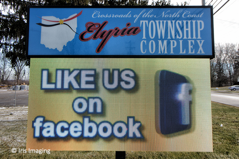 Elyria Township Sign